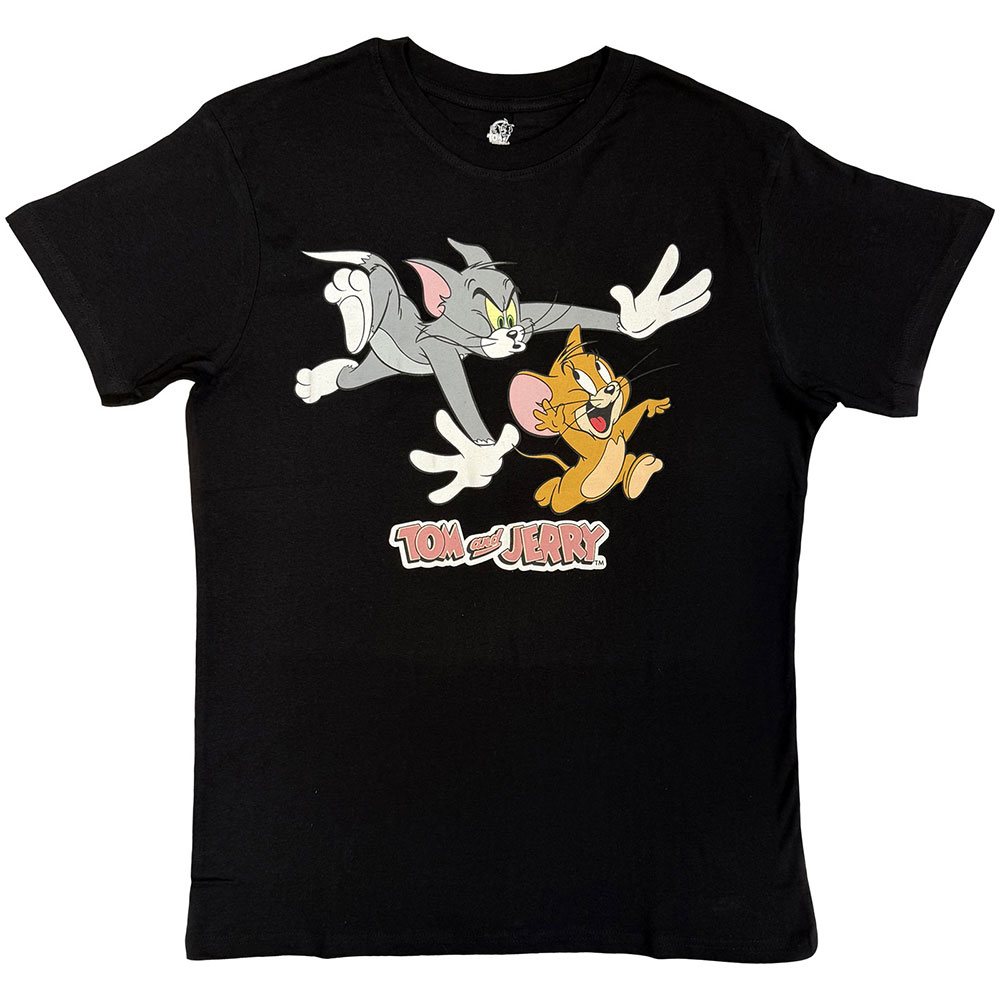 Tom And Jerry - Chase Herren TShirt - Schwarz